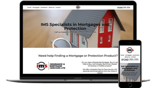 IMS -website designed by Designer Georgiana Preda Manchester